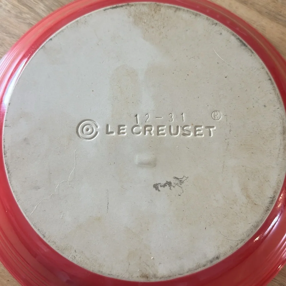 LE CREUSET pie dish